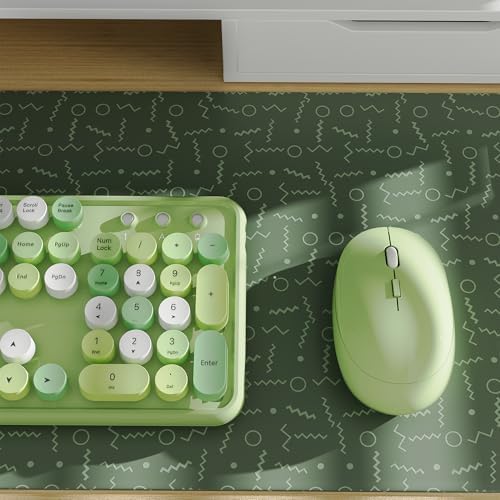 Colorful Wireless Keyboard and Mouse Combo Green Colorful