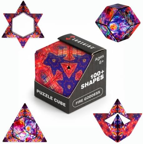 Shashibo DODECA Magnetic Puzzle Cube, Stress Relief Fidget Toy