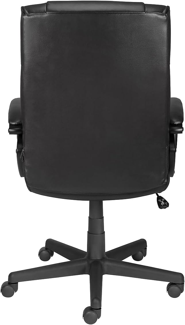 STAPLES Executive Office Chair, Luxura, High Back, Black