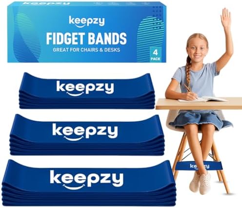 Chair Bands for Kids with Fidgety Feet, Desk Bands for Classroom