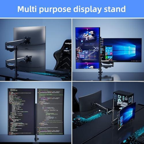 Pholiten Single Monitor Arm, Gas Type, Double Articulated