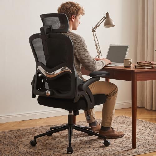 Ergonomic Office Chair 400 lbs Mesh Desk Chair with Headrest
