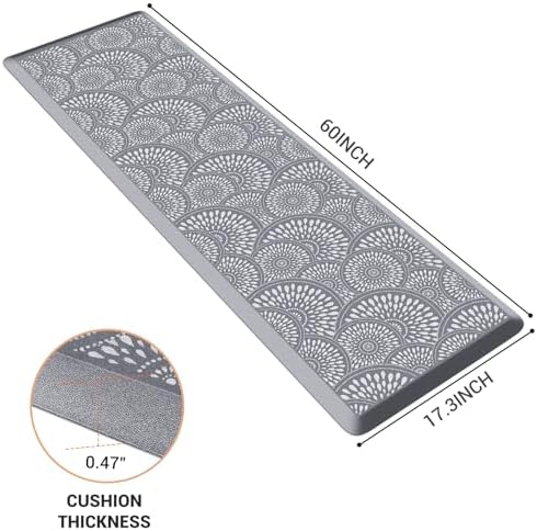 Mattitude Kitchen Mat, Waterproof Non-Slip Standing Mats and Rugs