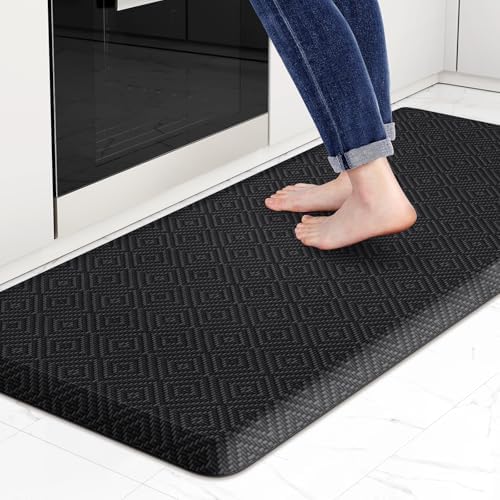 Anti-Fatigue Kitchen Mats for Floor Standing and Comfort Desk Mats 17"x39"