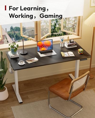 SANODESK One-Piece 1'' Thick Height Adjustable Standing Desk 48''x30''