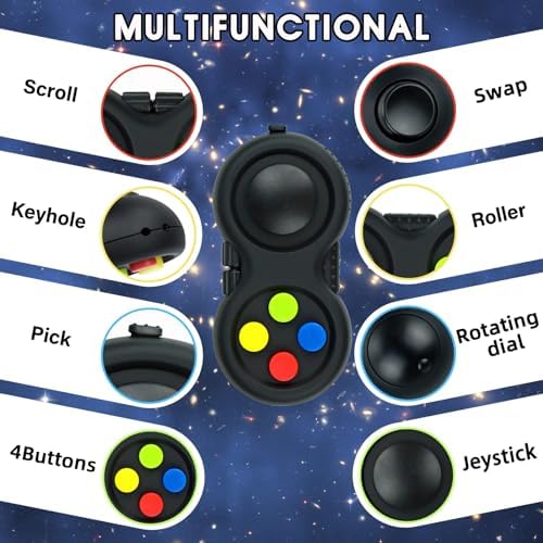Original Fidget Toy Game, Rubberized Classical Controller