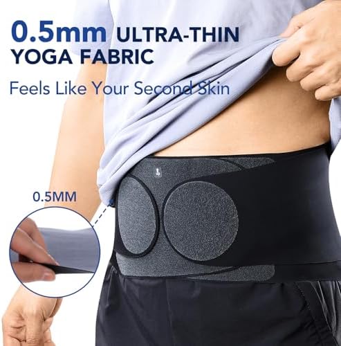 0.5mm Ultra Thin Back Brace for All Day Comfort, Wear under Clothes