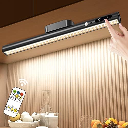 Hapfish Motion Sensor LED Light Bar Indoor,Under Cabinet Lighting Wireless