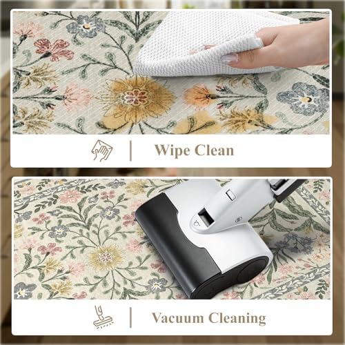 Collive Anti Fatigue Kitchen Mats, Non Slip Cushioned Kitchen Floor Mat