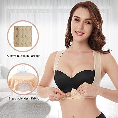 Werena Women Posture Corrector Back Brace Support Bra Shaper Vest Sleeveless Shapewear Tops