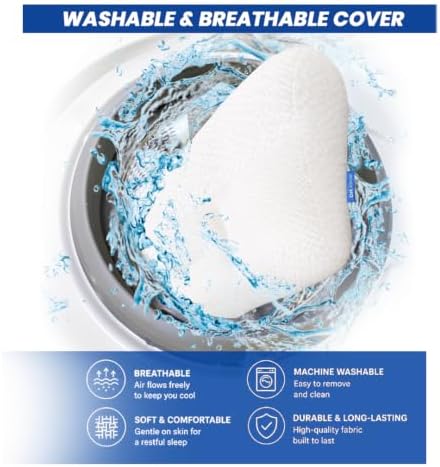 Dr. Pillow Relaxor Ergonomic Neck Support Pillow for Side & Back Sleepers