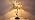 Tiffany Lamp Warm Grape Floral Stained Glass Table Lamp