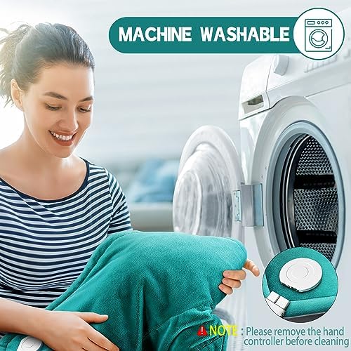 IZZUBIZ Heating Pad for Neck Shoulders Back, Gifts for Women Men Christmas