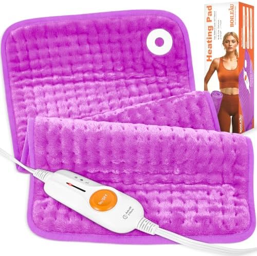 Boileau Electric Heating Pad for Back Pain & Period Cramps Relief, Large XL