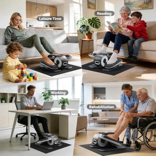 Under Desk Elliptical Leg Exerciser as Seen on TV Sitting for Senior