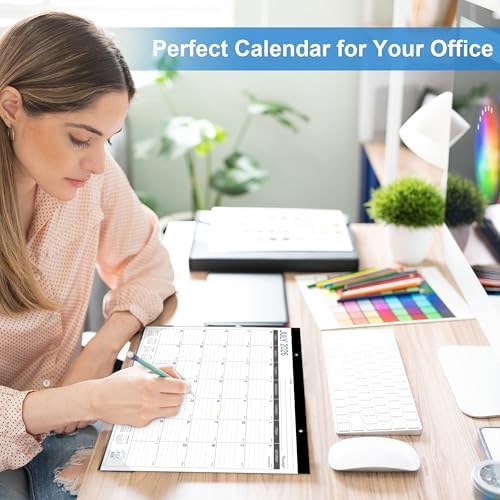 2027 Desk Calendar - Desk/Wall Calendar, Jul 2026 - Dec 2027, 14.6" x 11.5"