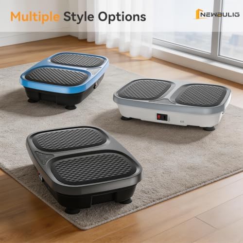 NEWBULIG Vibration Plate Exercise Machine Body Shaker for Home Office