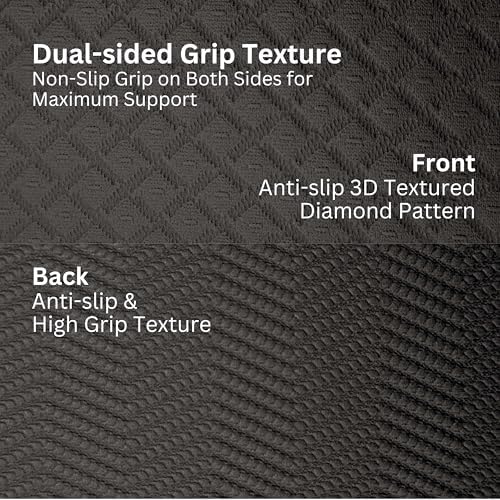 Extra Wide & Large Foldable Yoga Mat, 72" x 48", 6mm/8mm Thick