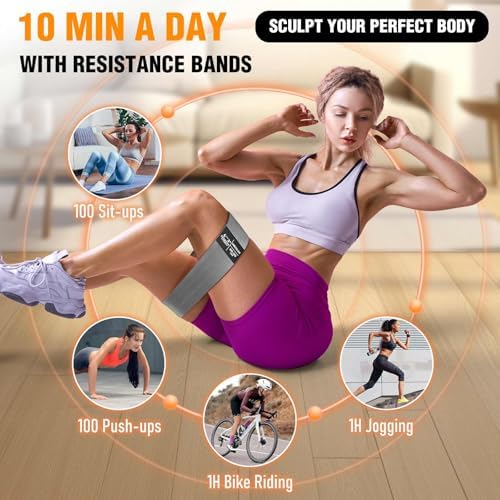 Fabric Resistance Bands for Working Out