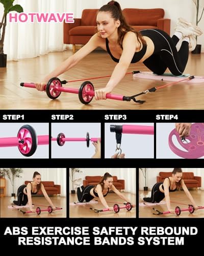 HOTWAVE Push Up Board, Portable PushUp Board, Foldable 20 in 1 Push Up Bar