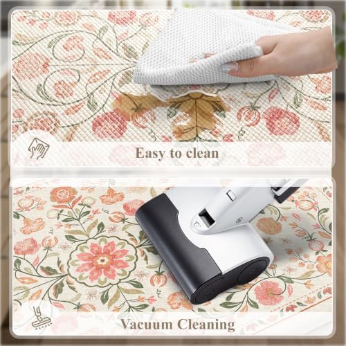 KIMODE Cushioned Kitchen Floor Mats Anti Fatigue,Kitchen Runner Rug 2 Piece