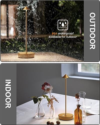 Cordless Table Lamp Rechargeable 6000mAh Battery Outdoor LED Light