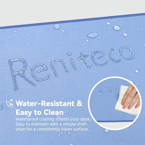 Reniteco Waterproof Large Office & Gaming Mouse Pad, 31.5" x 11.8" x 0.12"