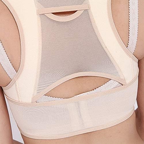 DSMYYXGS Invisibility Women Back Posture Corrector Upper Back Shoulder Spine Clavicle Support Belt Orthopedic Corset Humpback Relief (Size : Small)