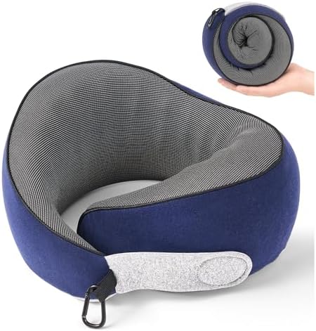 Travel Neck Pillow Airplane Neck Support Ergonomic Design for Traveling