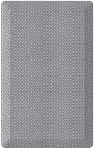 Ophanie Kitchen Mats for Floor,3/4 inch Thick,17x24 Anti Fatigue Cushioned Mat, Kitchen Rugs,Waterproof, Comfort Ergonomic Standing Mat for Office, Home, Sink with 99+ Pairs of Anti-Slip Bottom Ridges