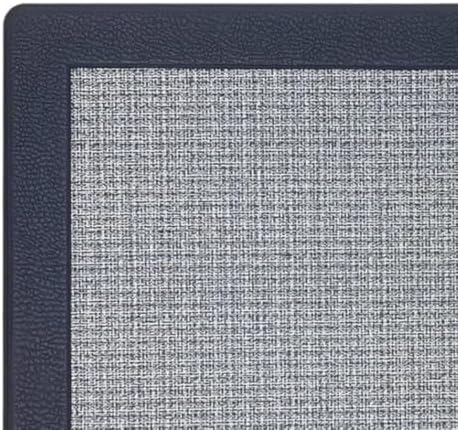 PowerSellerUSA Anti-Fatigue Clarke Comfort Floor Mat, Non-Slip Cushioned Standing Mat, ECO PVC Foam, Easy to Clean, for Kitchen, Bathroom, Living Room & Office Standing Desk, 18" x 30", Navy