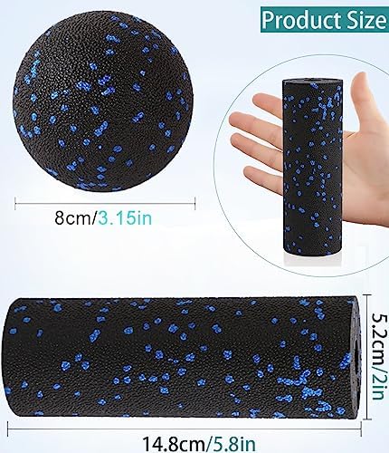 Mini Foam Roller, Muscle Massage Rollers for Trigger Point Therapy