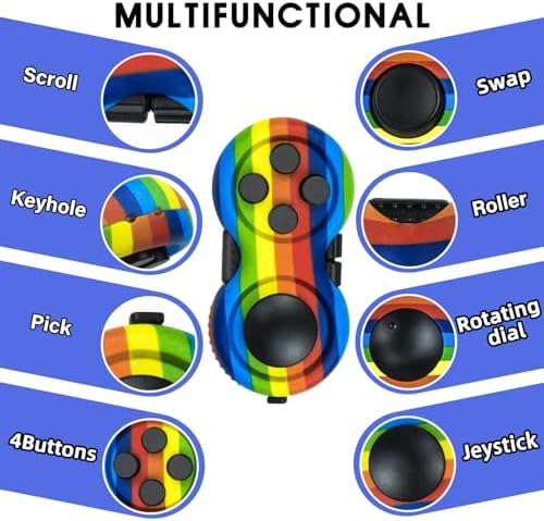 Original Fidget Toy Game, Rubberized Classical Controller