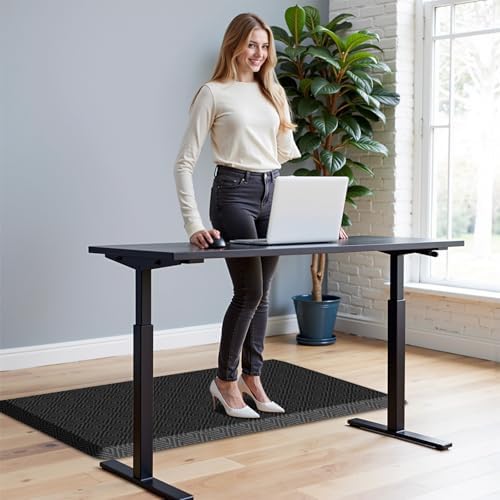 Anti-Fatigue Kitchen Mats for Floor Standing and Comfort Desk Mats 39"x20"