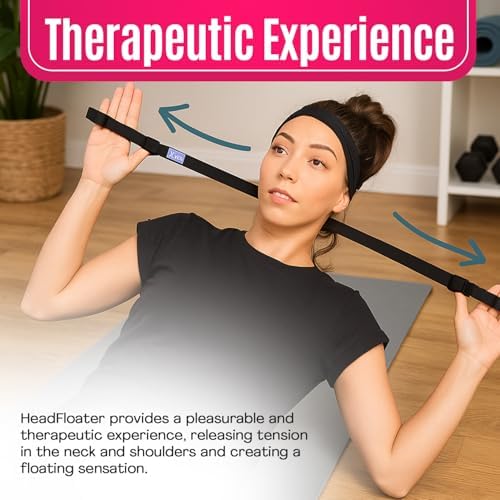 HeadFloater, Neck Stretches To Relieve Tech Neck, traction device designed to alleviate tightness and pain in the neck and shoulders