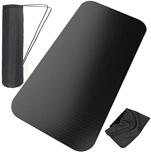 Protective Treadmill & Stationary Bike Mat - Waterproof, Suitable for Hardwood & Carpet, Ideal for Exercise & Jump Rope Use