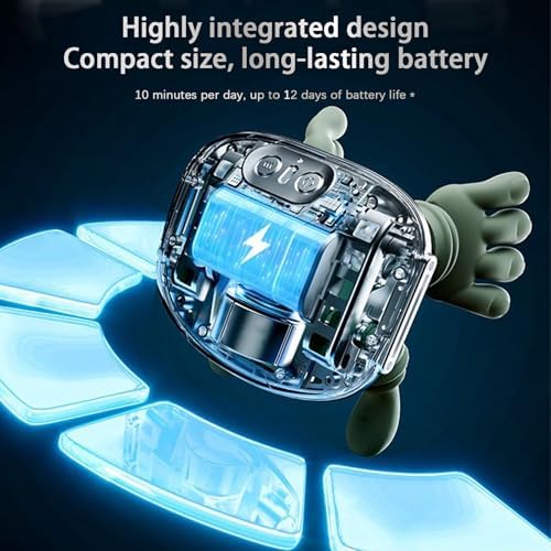 Neck and Shoulder Massager, Professional Shiatsu Neck Massager, Portable Deep Tissue 4D Kneading with Heat, Intelligent Simulated Human Hand Design for Pain Relief and Muscle (Man and Woman)