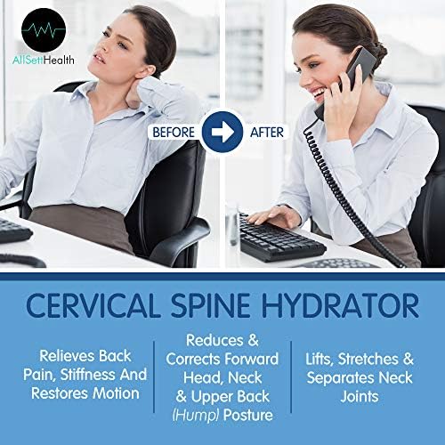Posture Neck Exercising Cervical Spine Hydrator Pump Relief for Stiffness, Relieves Neck Pain