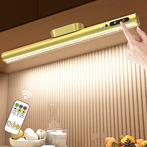 Hapfish Motion Sensor LED Light Bar Indoor,Under Cabinet Lighting Wireless