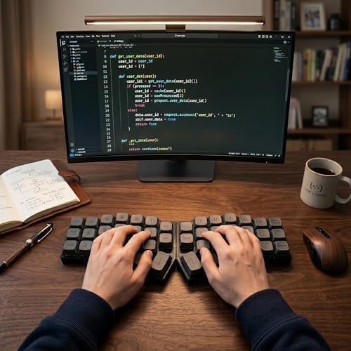 SZRKBD Corne Ergonomic Split Mechanical Keyboard Wireless 40% Layout Hot-Swappable QMK/Vial Programmable PBT XDA Keycap