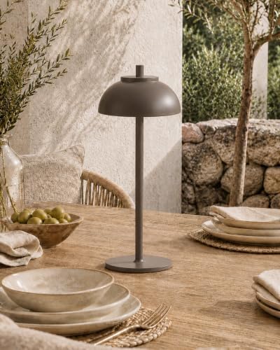 Cordless Table Lamps Rechargeable, Battery Operated Table Light Brown 2Pack