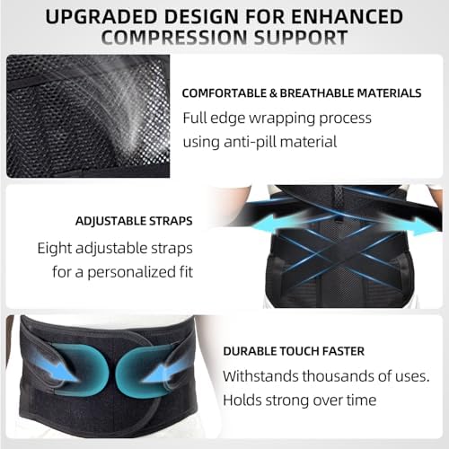 Posture Corrector for Women & Men, Shoulder Full Back Brace, XL