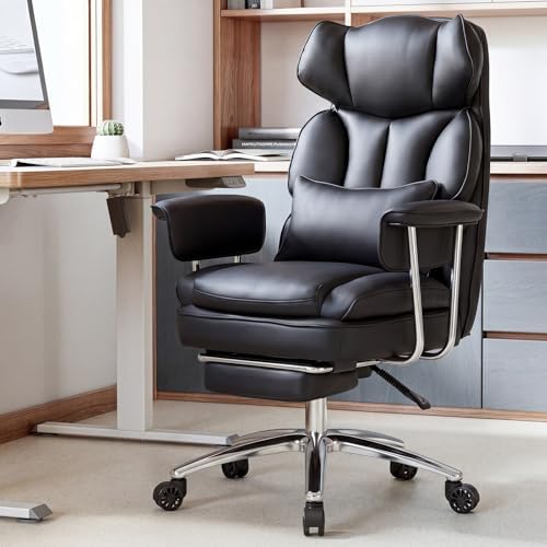 Sweetcrispy Executive Home Office Chair, Ergonomic Desk Chair