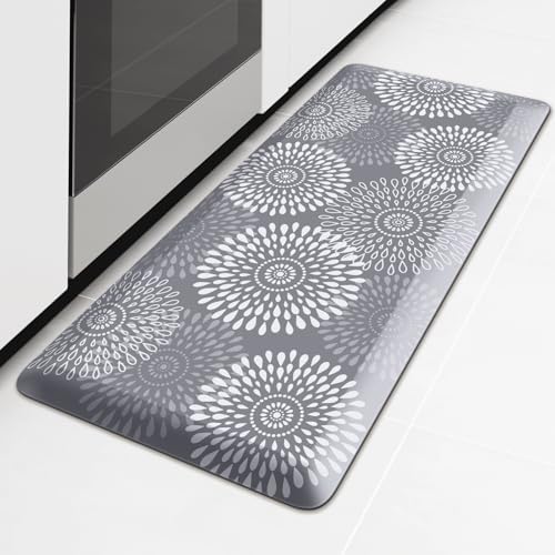 Kitchen Mat Water-Resistant Kitchen Rugs Cushioned Anti-Fatigue Floor Mat