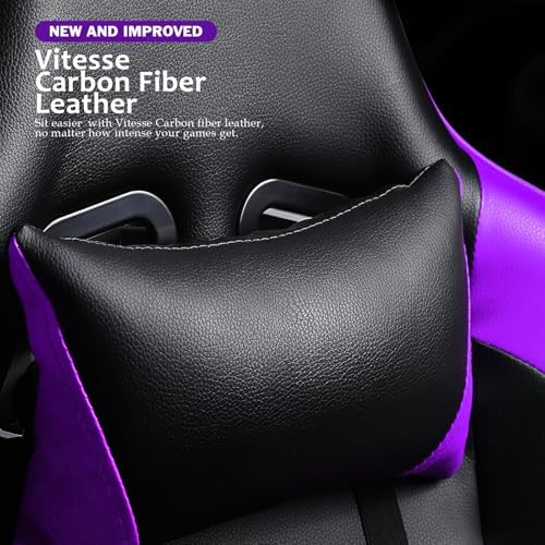 VIT Ergonomic Gaming Chair for Teens, 330 lbs PC Computer Gamer Chair Adults, Racing Gaming Office Chair, Silla Gamer Height Adjustable Swivel Chair with Lumbar Support and Headrest