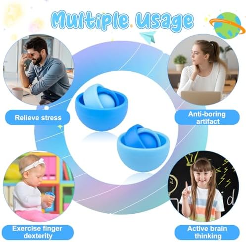 Fidget Toys Adults, Fidget Spinner for Kids, Teens Gift Ideas for Boys 8-12 Party Favors Classroom Prizes, ADHD Autism Stress Relief Finger Toys