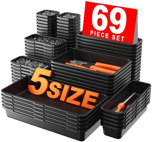 A-LuGei 【𝗠𝗶𝗹𝗶𝘁𝗮𝗿𝘆 Grade】 Tool Box Organizer Garage Organization