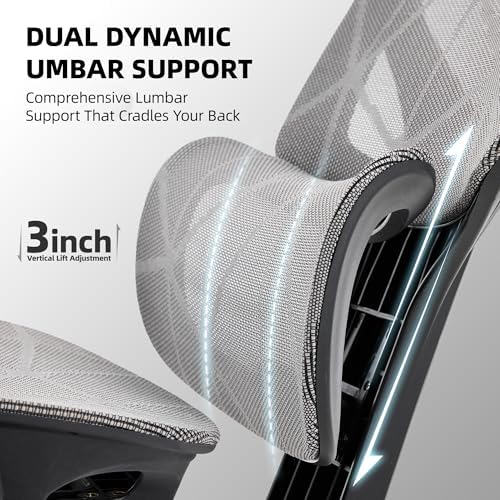 Ergonomic Office Chair, Mesh Computer Chair