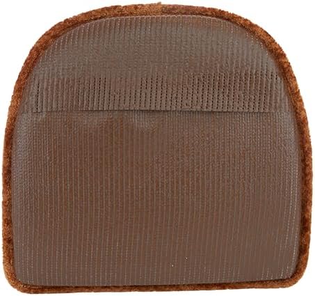 Klear Vu Raindrop The Gripper Non Slip Chair Cushions, Soft & Comfortable Seat Pad, Sitting Pillow for Kitchen, Dining or Office, 6 Count (Pack of 1), Spice