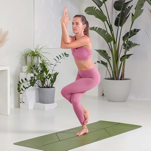 Liforme Classic Yoga Mat - Patented Alignment Design, Ultimate Grip